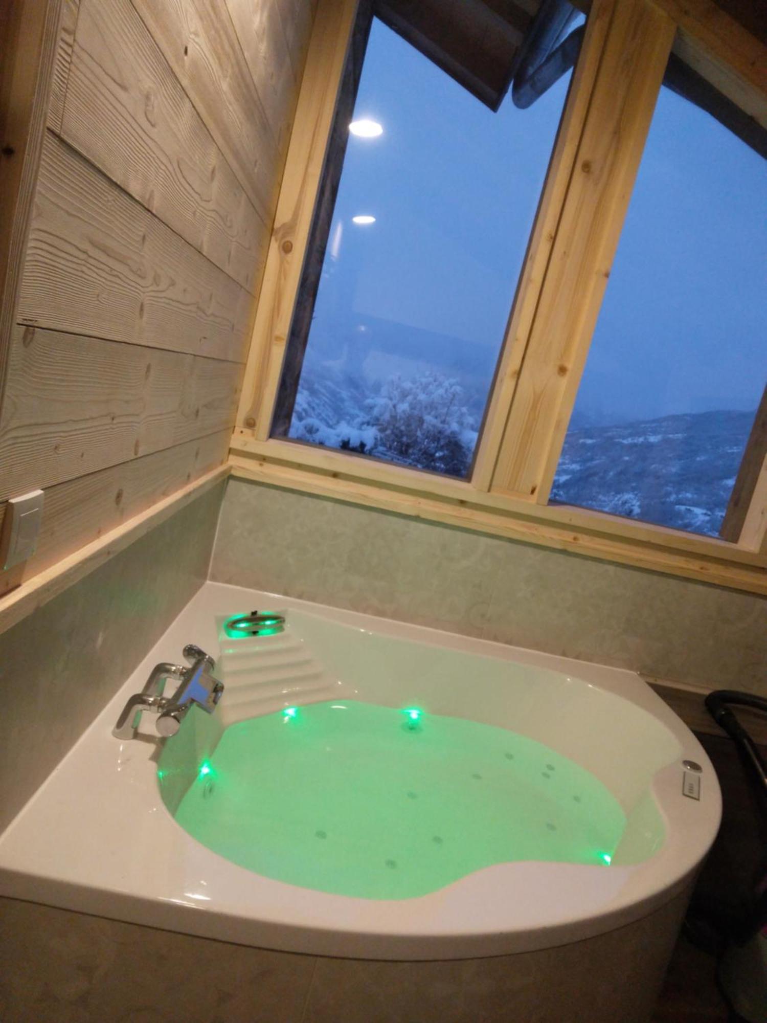 Chalet Balneo Billard La Plagne Savoie Vue Top Extérieur photo