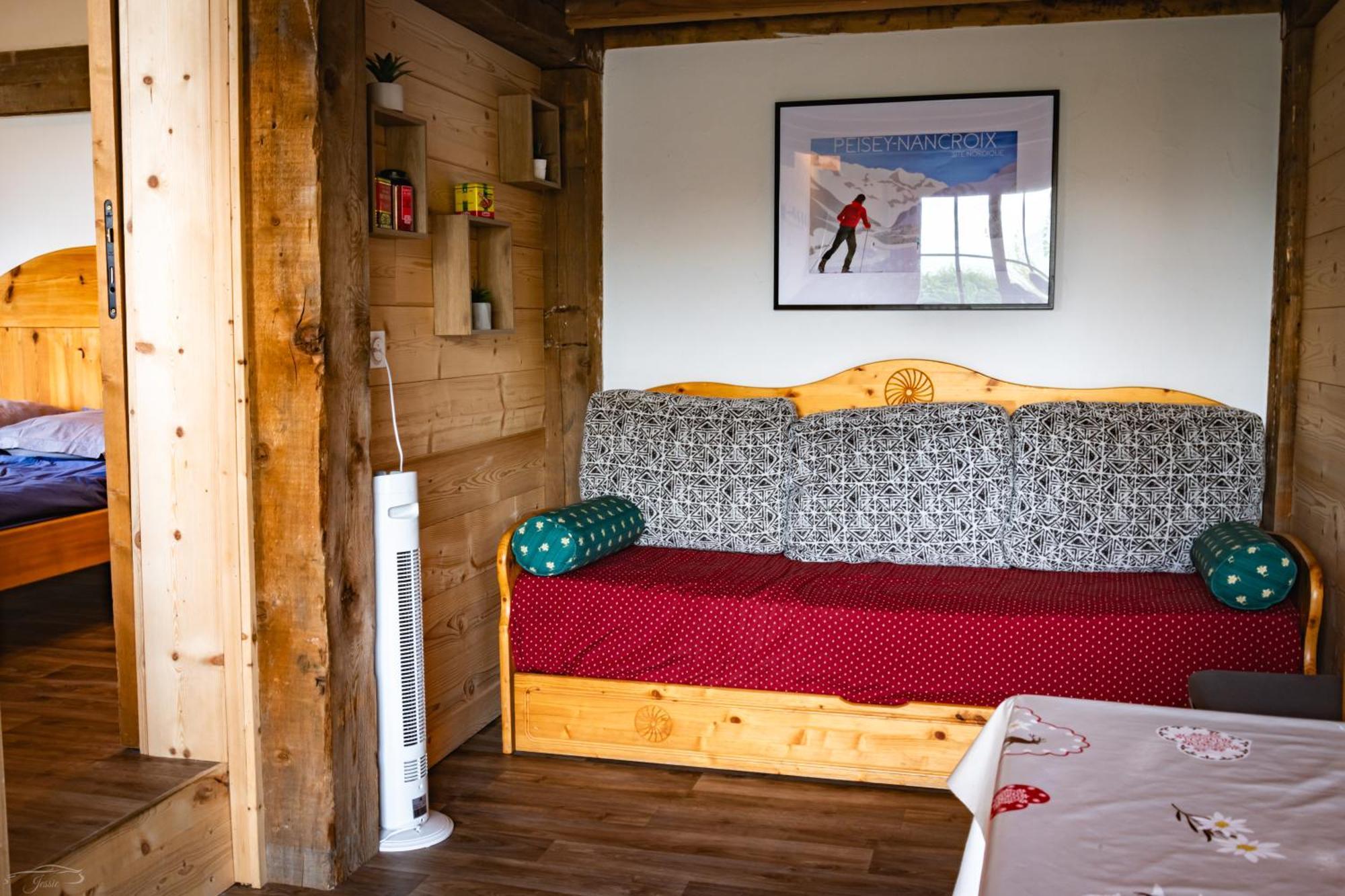 Chalet Balneo Billard La Plagne Savoie Vue Top Extérieur photo