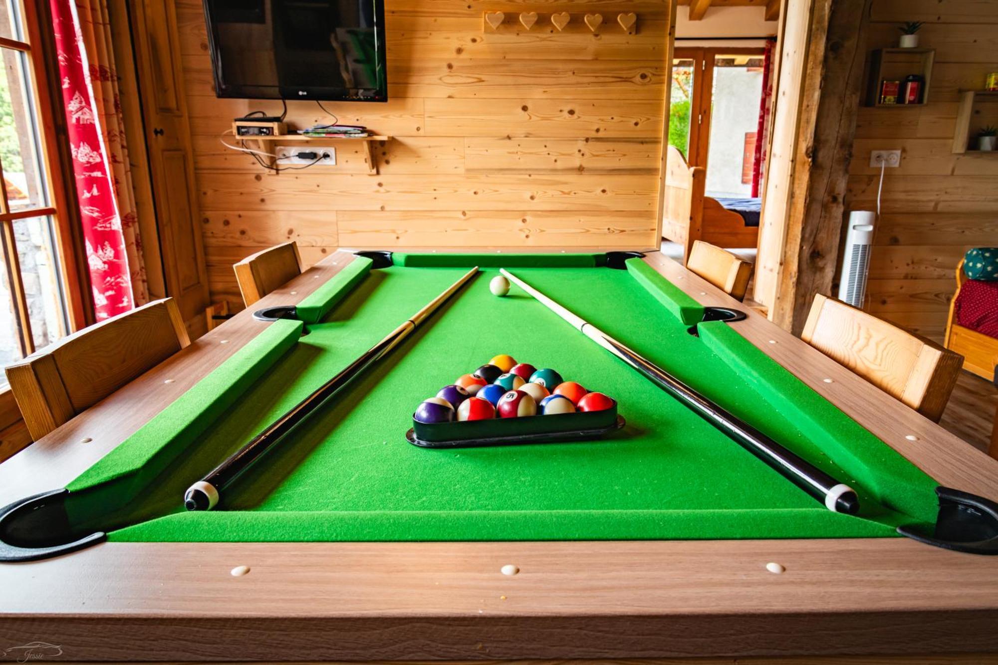 Chalet Balneo Billard La Plagne Savoie Vue Top Extérieur photo