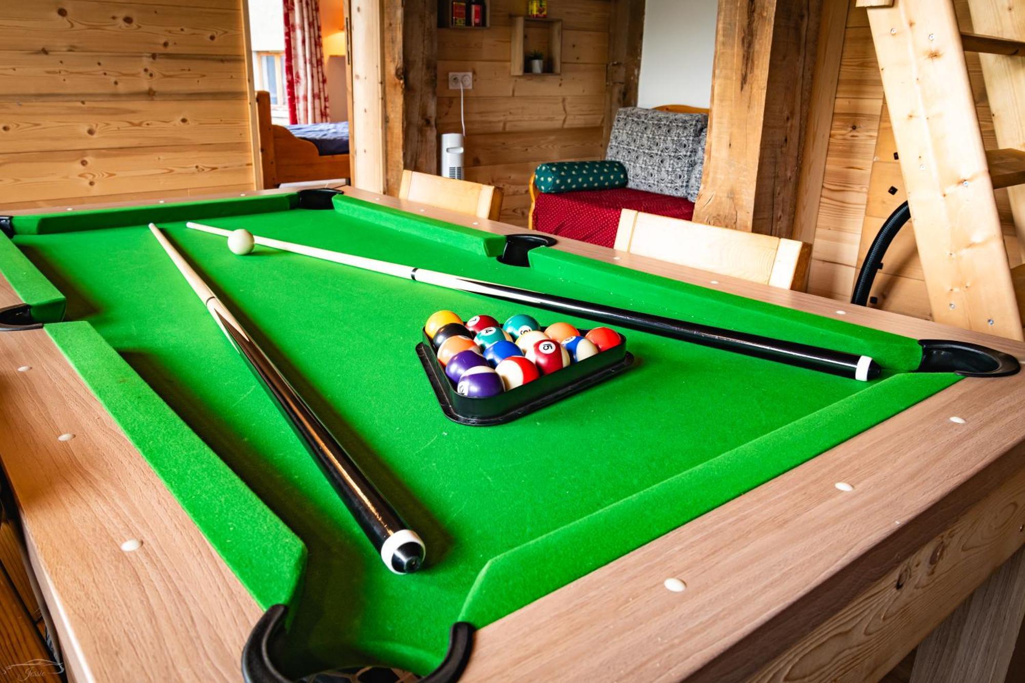 Chalet Balneo Billard La Plagne Savoie Vue Top Extérieur photo